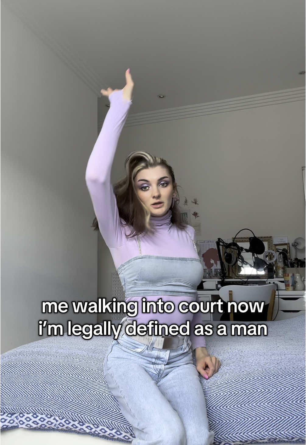 guess i got all my rights back now im a man? ….. #transissues #definitionofawoman #equalityact #ukpolitics #mtf #trans #transwomen 