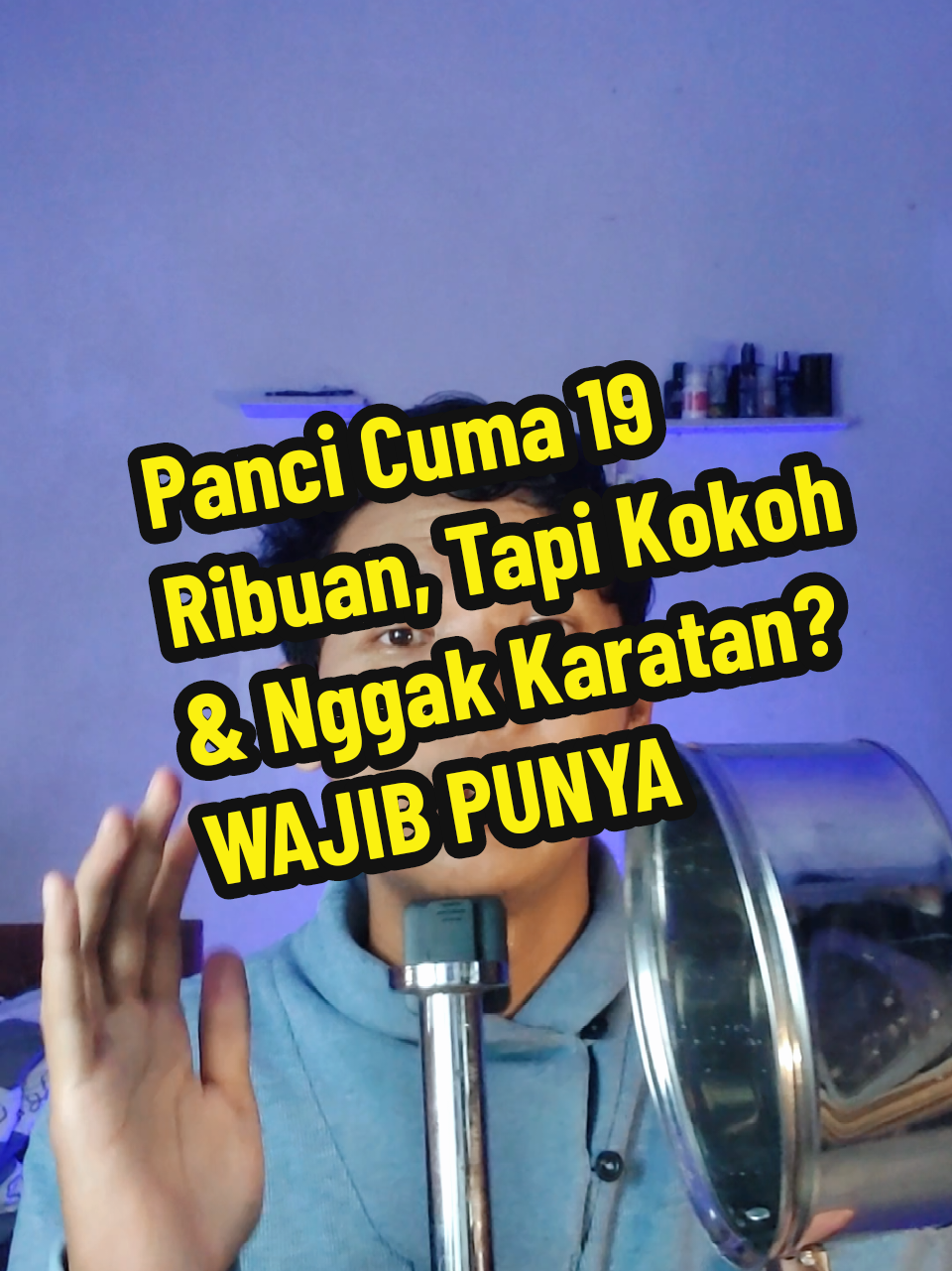 Panci Cuma 19 Ribuan, Tapi Kokoh & Nggak Karatan? WAJIB PUNYA! Cari panci murah tapi awet dan tahan lama? Cuma di bawah 20 ribu, kamu udah bisa dapetin panci stainless kokoh yang bisa diandalkan setiap hari! Terbuat dari stainless steel berkualitas Anti karat, tahan panas & nggak gampang penyok Cocok buat masak mie, sayur, air panas, dll Ukuran pas buat kebutuhan harian atau anak kos Meski murah, kualitasnya nggak murahan! Cocok banget buat isi dapur baru, hadiah, atau usaha kuliner. Langsung klik keranjang kuning sebelum stoknya habis! #PanciMurah #PanciStainless #PanciAntiKarat #PanciKokoh #PanciDiBawah20Ribu #AlatMasakMurah #PanciAnakKosan #PanciAwet #DapurHemat #TikTokShop #FYP #PanciViral #AlatDapurKekinian 