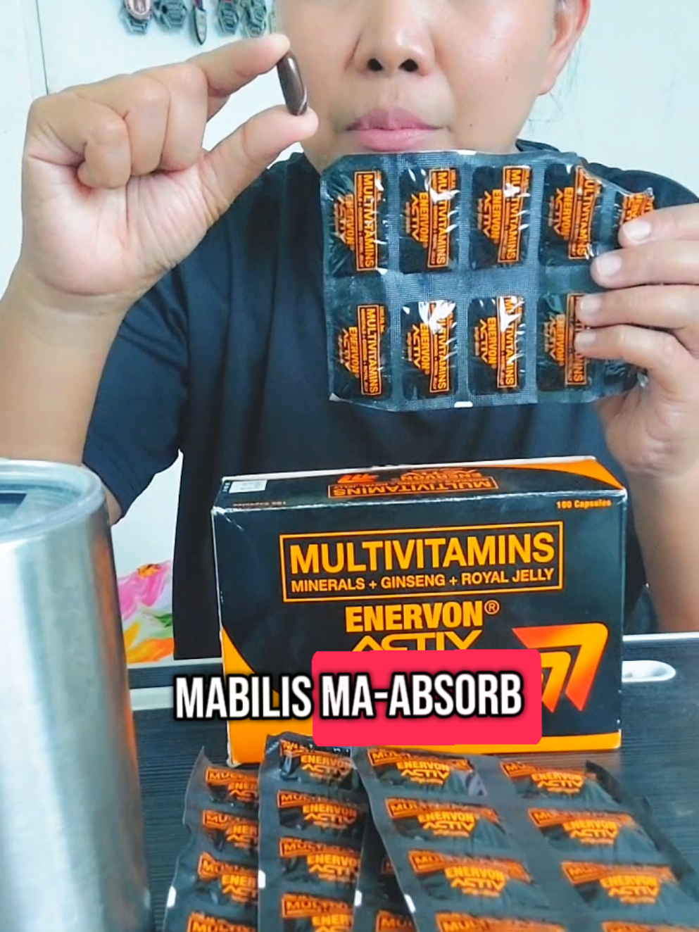 Para sure na legit ang mabili nuong Enervon Activ Multivitamins from @unilab , gamitin nyo ang link na nasa video.   #enervon #unilab #Multivitamins #wellness #vitamins #enervonactive 
