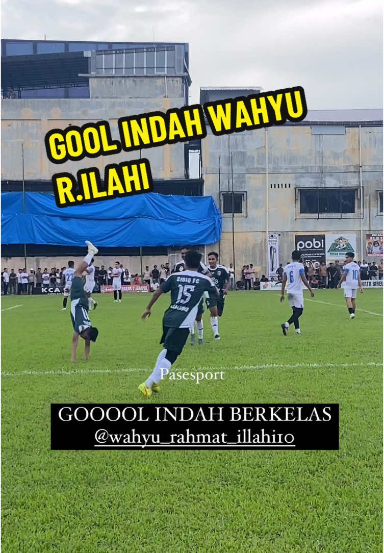 Sidiq 2-1 Alpen.  GOOL INDAH WAHYU R.ILAHI #pasesport 