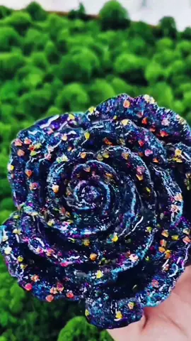 The biggest most beautiful resin flower. She wasn't easy to get out of the mold but Worth it!