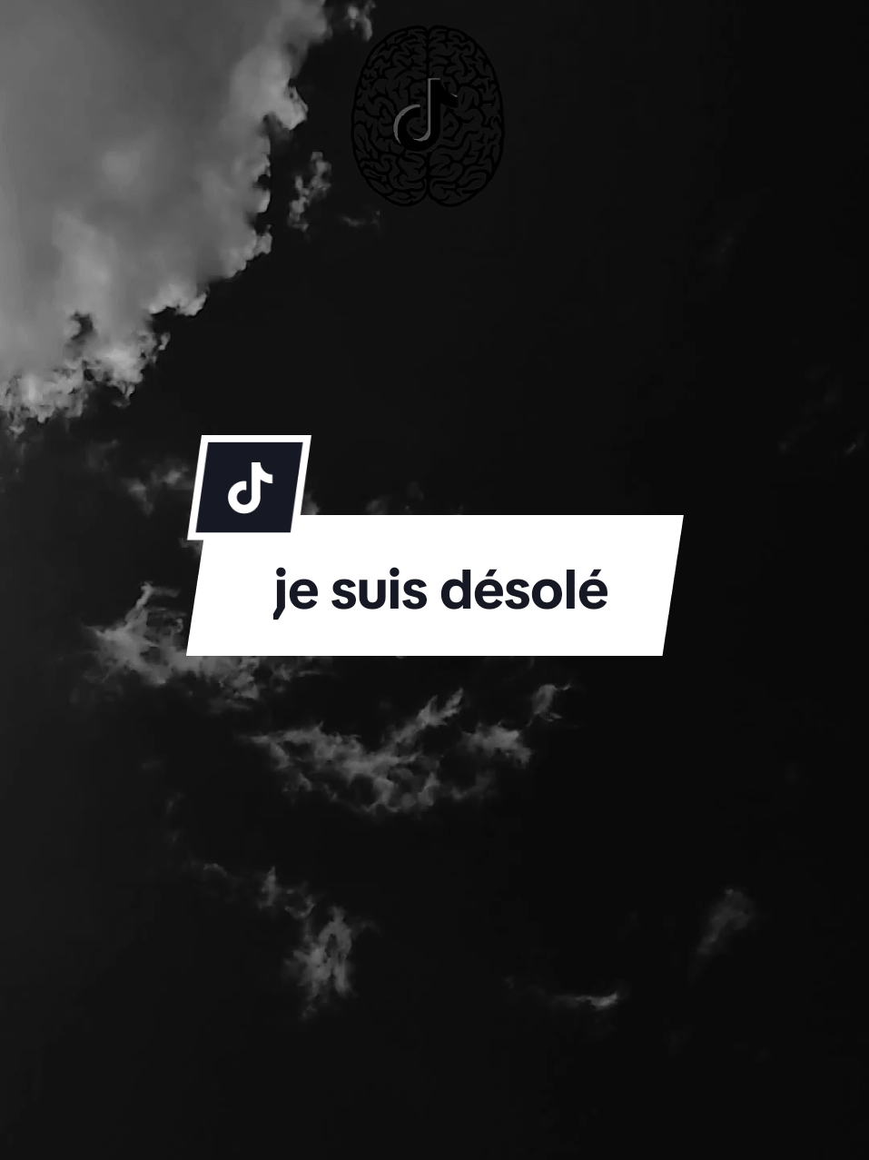 je suis désolé