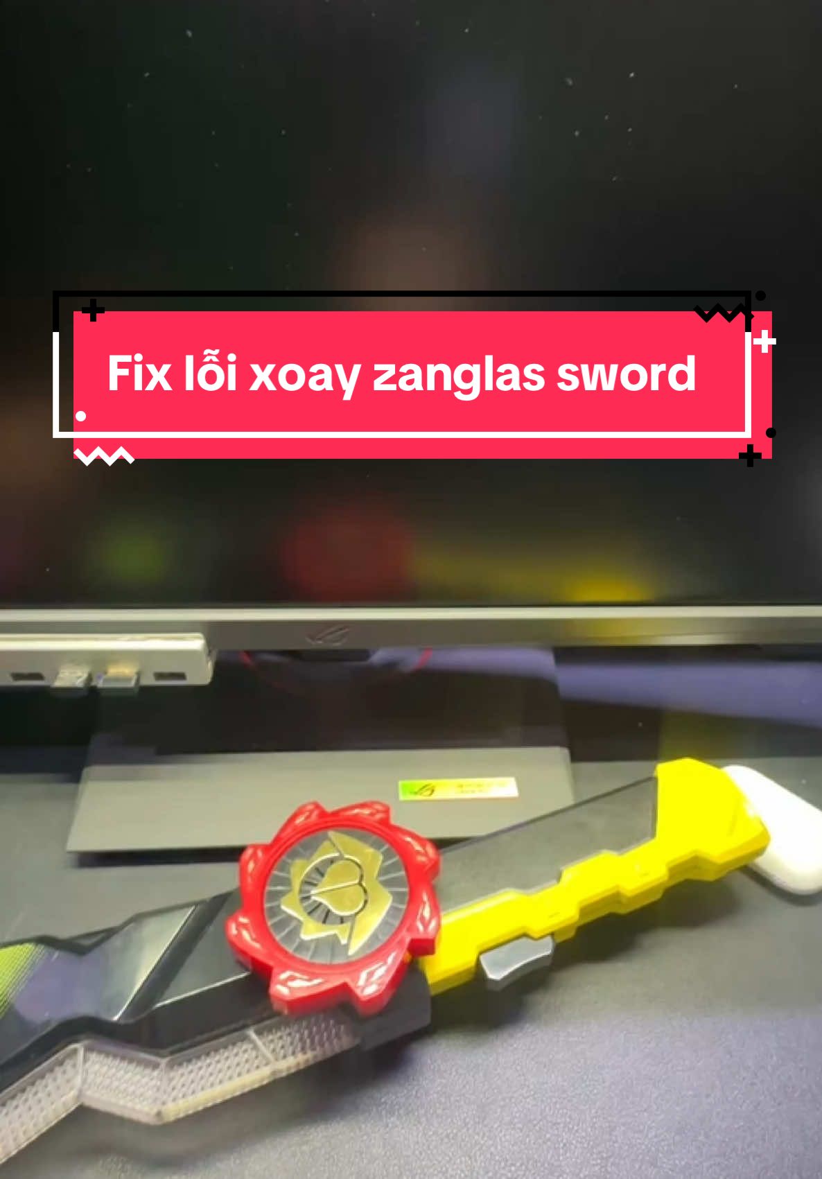 Fix lỗi xoay dx zanglas sword, fix xong xoay mượt như sunsilk ☺️ #bandai #dx #toys #tokusatsu #xh #xuhuong #supersentai #donbrothers #avatarsentaidonbrothers #zanglassword 