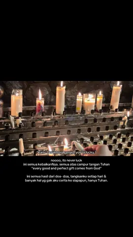 aku selalu percaya “every good and perfect gift comes from God.” kemenangan dan semua hal indah yang aku nikmati hari ini semua adalah titipan Tuhan.  biasain curhat sama Tuhan ☺️🙏🏻 you’ll feel atease. tenang & have big faith karena tau rencana Tuhan pasti yang terbaik.  cr. latisha #fyp #paskah #fypシ゚ 