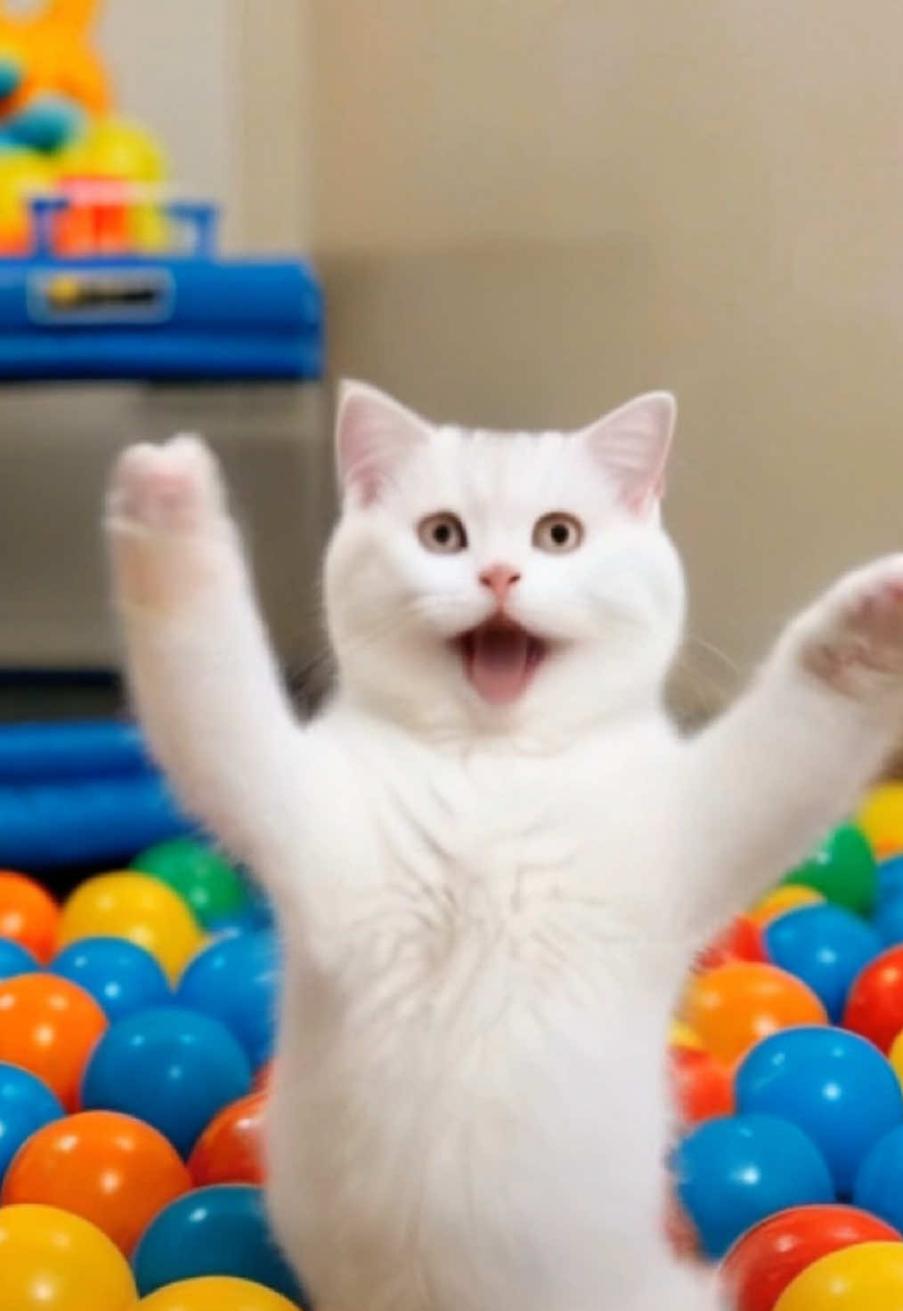 #catdance #trending #ball #funny #catlover 