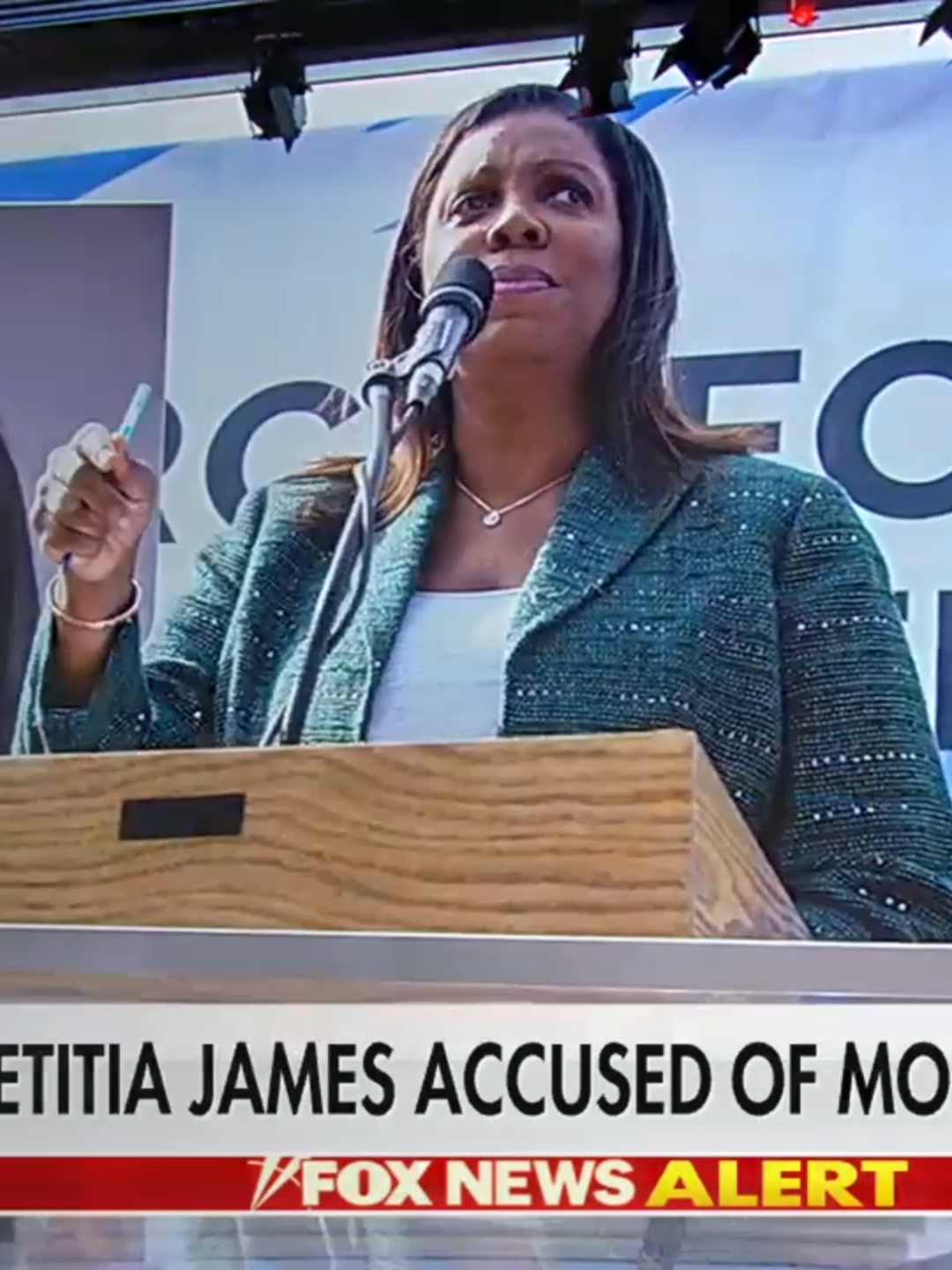 JUST IN: The Trump administration refers NY AG Letitia James for possible prosecution over allegedly falsifying records—the same thing she prosecuted Trump for.