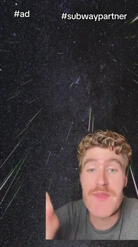 #ad Celebrate the meteor shower with @subway Meatier Shower & get FREE double meat before it’s too late!! #subwaymeatiershower #subwaypartner Valid at participating U.S. restaurants for Subway® app/online orders only. Subway® MVP Rewards members only. Cannot combine with other offers. One use per day. Excludes Wraps. Expires 4/29/25.