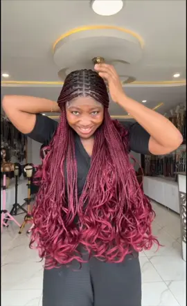 How long is 24 inches to you? We have restocked your favorite braided wig unit #luxuryhairseller #wigsforsale #viral 