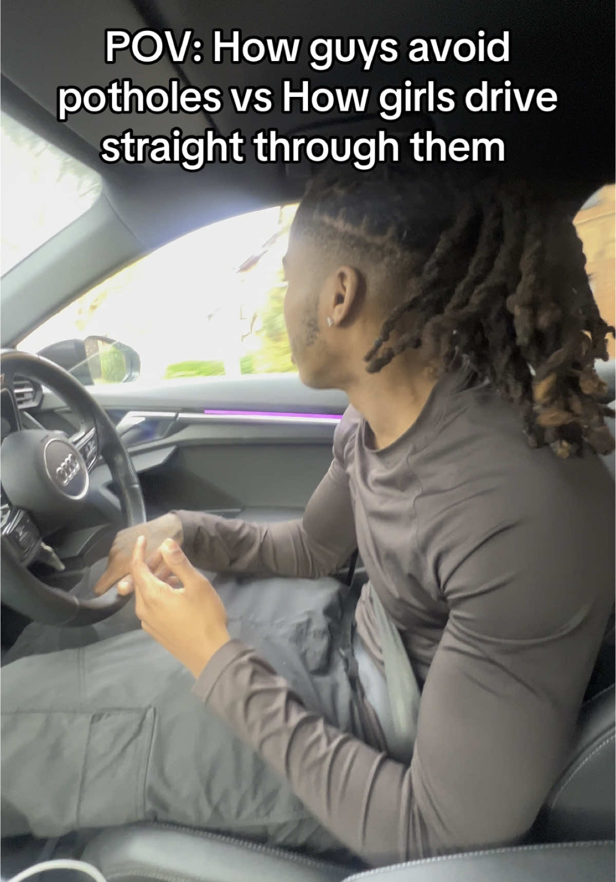 Don’t be having a clue in the worldddd 😂 #fyp #foru #relatable #humour #cartok #driving #explore #fypageシ #explorepage✨ #funnyvideos😂 #tooclosemkay #girls #guys #potholes #pageforyou #makemefamous #4youpage #4 #xybcafyp #viralfyp 