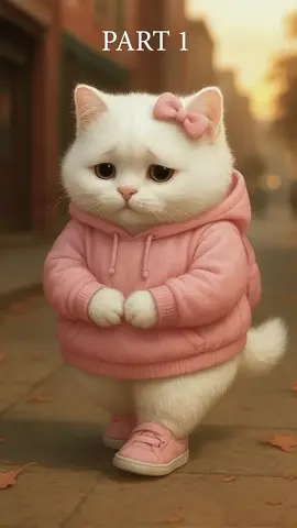 Chubby cat walks into the prom and turns everyone's head… wait for the grey tuxedo cat’s reaction!  #catsoftiktok #cutecats #promnight #aistory 
