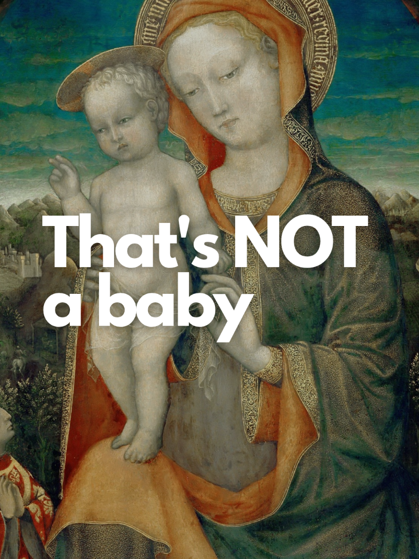 WHAT'S THE DEAL WITH MEDIEVAL BABIES🥲