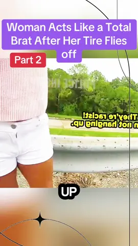 Woman Acts Like a Total Brat After Her Tire Flies off #police #policeofficer #usa #usa🇺🇸 #to #copsoftiktok #flypシ #viral #cops 