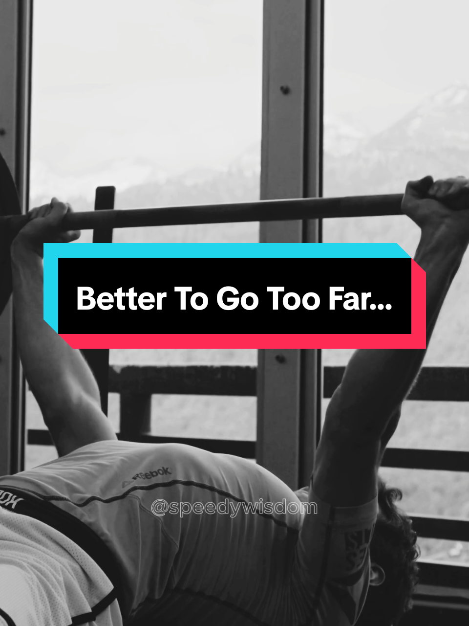 Better To Go To Far Than Not Far Enough #samsulek #gofar #lifeadvicetiktok  #getbetter #fitnessmotivationdaily 