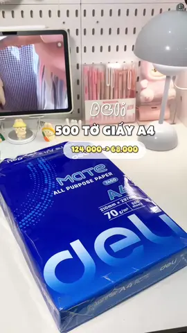 68 ngàn cho 500 tờ vị chi là 136 đồng 1 tờ thôi, rẻ hều #giaya4 #dodunghoctap #deli #vanphongpham #hoctiengtrung #hoctiengtrungmoingay #hoctuvungtiengtrung #cangcang #xh 
