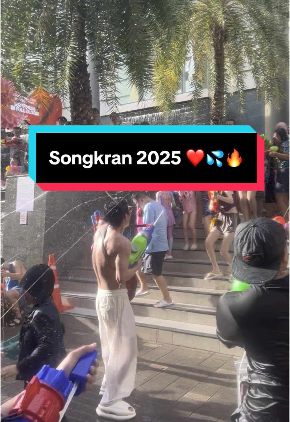 Super fun! Songkran 2025. Will definitely come back next year. Khop khun krup Thailand #Songkran #songkranfestival #thailand 