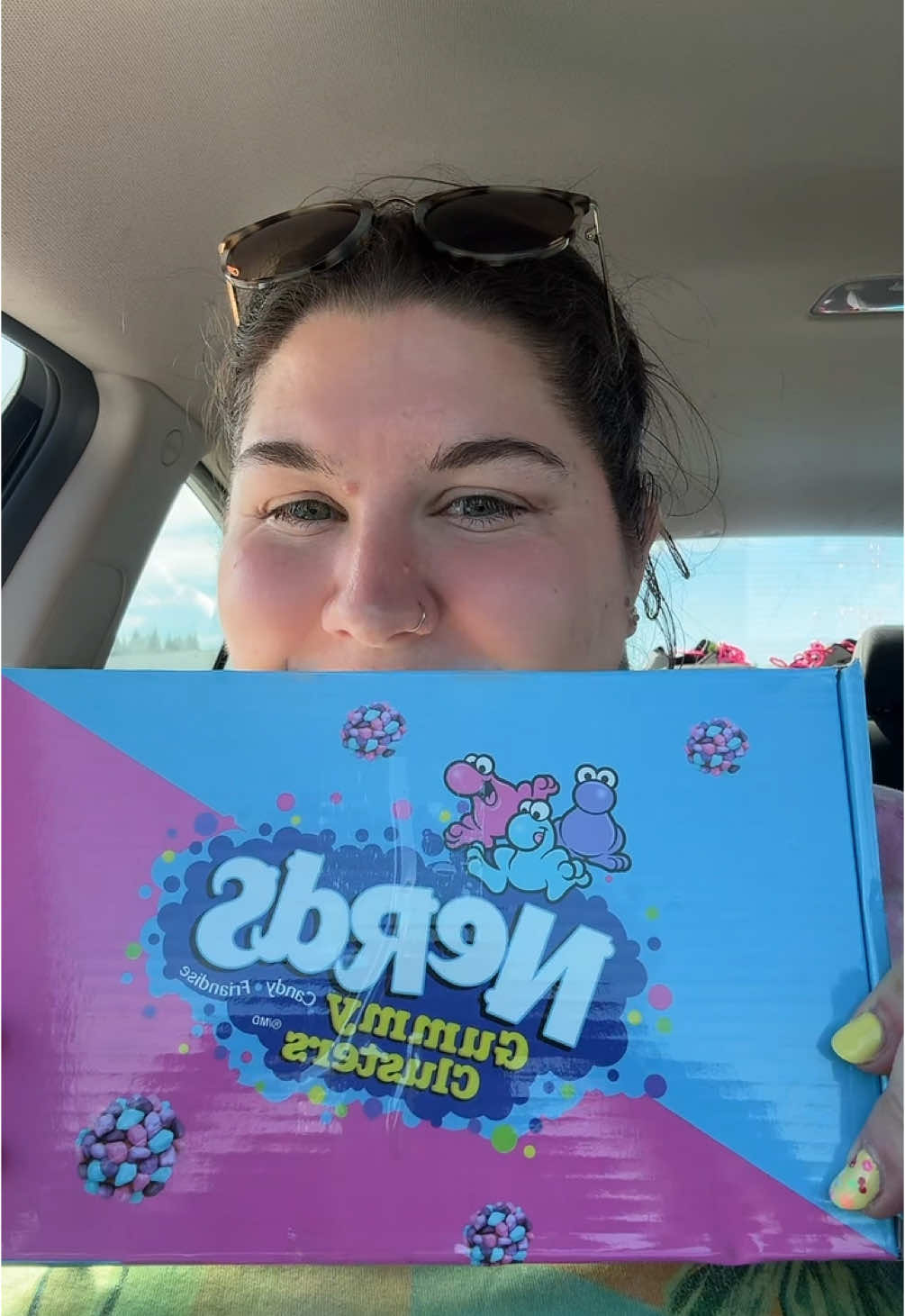 So excited about this one 🥳✨ #prpackage #unboxing #Promoted #unleashyoursenses #nerdsgummyclusters #nerdscanada  #creatorsearchinsights @Nerds Candy @chimeable 