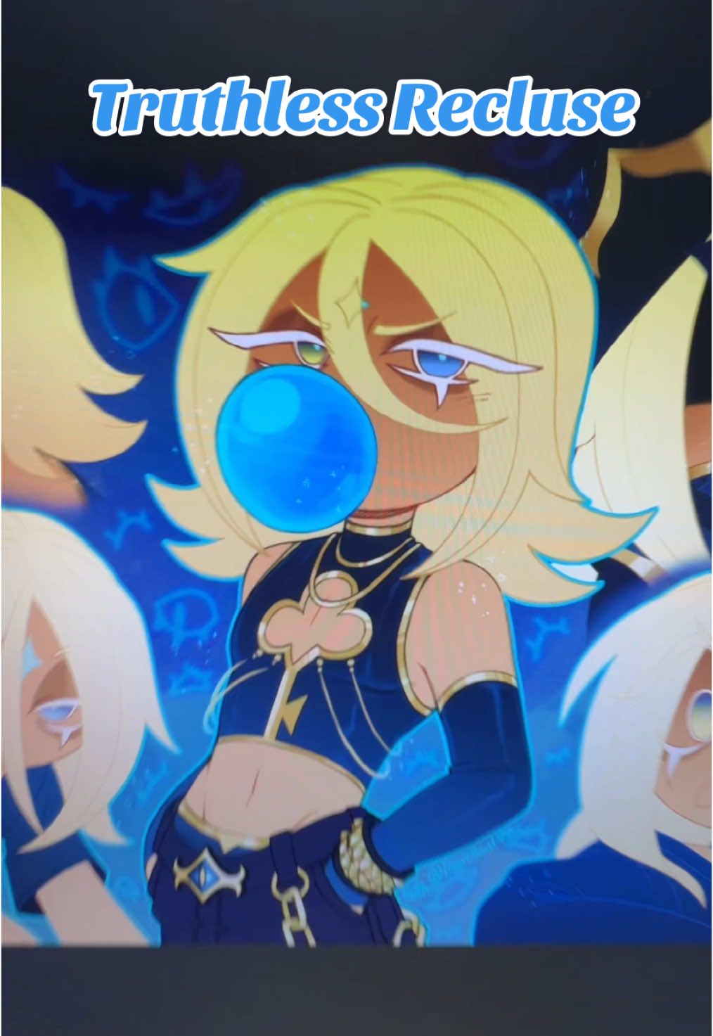 Back after having a cold and here to feed y’all with some emo boy 🥴 . . . #cookierun #cookierunkingdom #purevanillacookie #truthlessrecluse #PV #cookie #cookierunkingdomfanart #crk #shadowmilkcookie #shadowmilk 