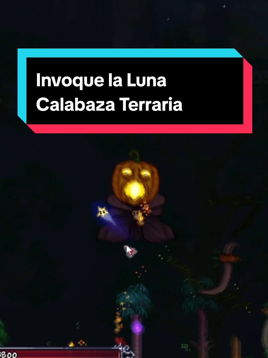 Invoque la Luna Calabaza #terraria #fyp #gamers #streamers #hirogabox 