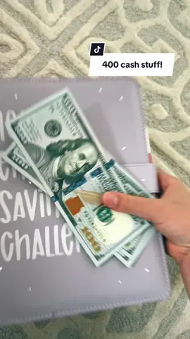 100 envelope savings challenge! 🌟🤍 - #fyp #viral #smart #money #blowup #budgetbook #savingbooks #cash -