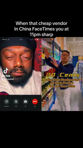 When that cheap vendor in China hits you with the 11 PM FaceTime like it’s a business meeting… I wasn’t ready!” #funnyvideo #tiktokcomedy #chinavendorchronicles 