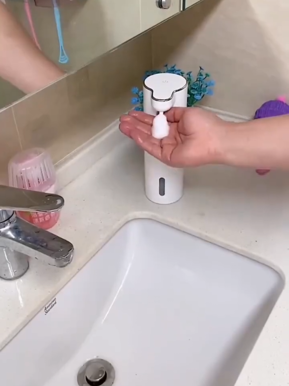 Dê uma olhada em Saboneteira Dispenser Automático Sensor Infravermelho Para Sabonete Líquido Detergente Espuma -M4 por R$108,99. Compre na Shopee agora! ✨ para a compra desse produto e de outros Link na Bio ✨