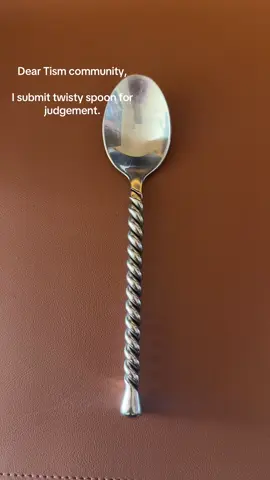 Twisty spoon #spoon #spoontok #tism 