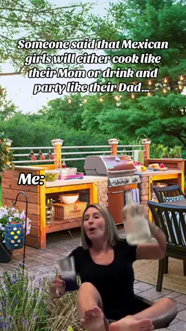 I can do both!!🤭👩🏽‍🍳🍳🍻 #momanddadstwin #cheers #mexican #american #mexicanvanilla #tregosamargos #icandoboth #cook #grill #bbq #titos #shots #drinks #Summer #grilltime #sorrynotsorry #oops #nomas #losiento 