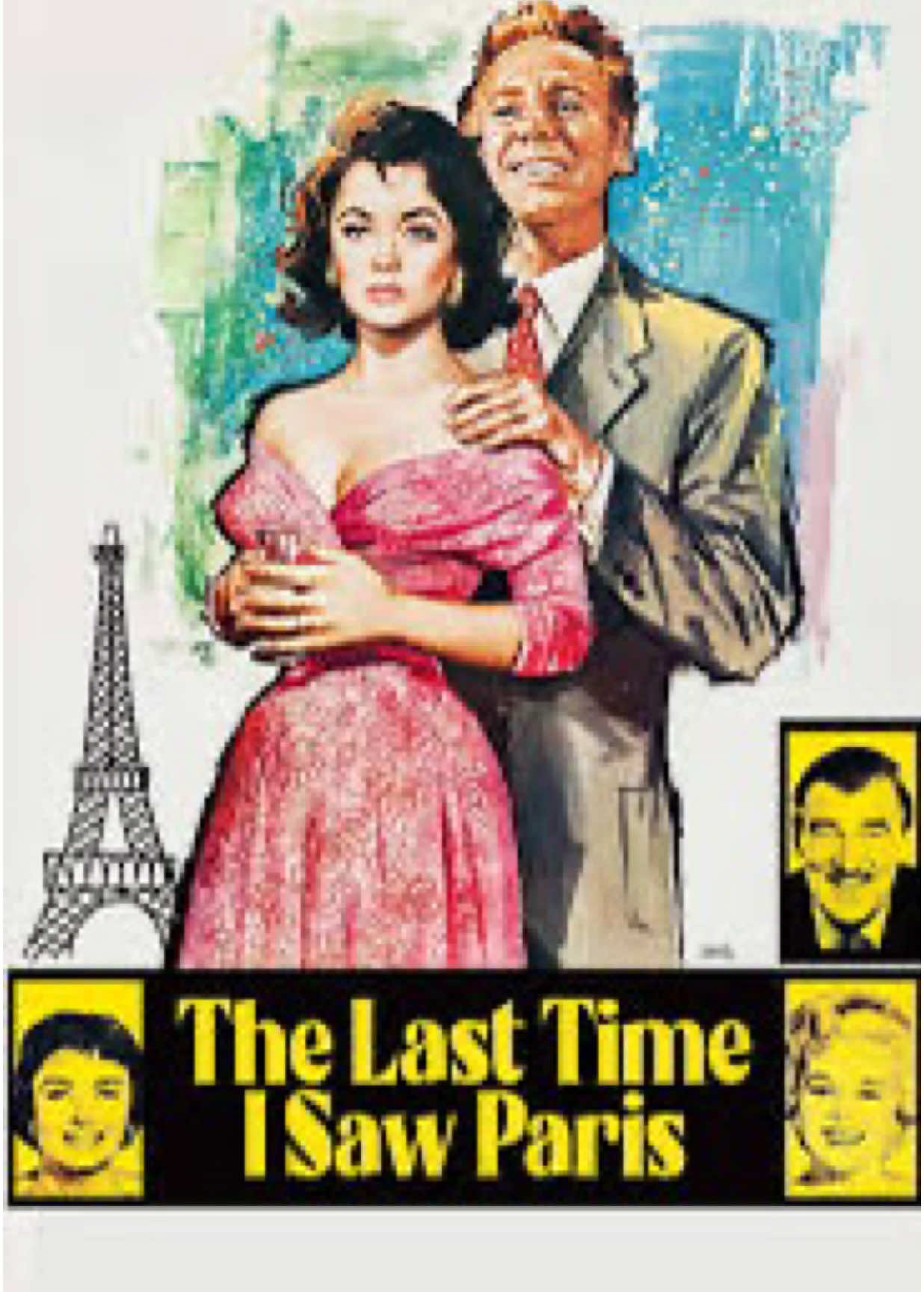 The last time I saw Paris Part Two The Last Time I Saw Paris is a 1954 American Technicolor film made by Metro-Goldwyn-Mayer. It is loosely based on F. Scott Fitzgerald's 1930 short story 