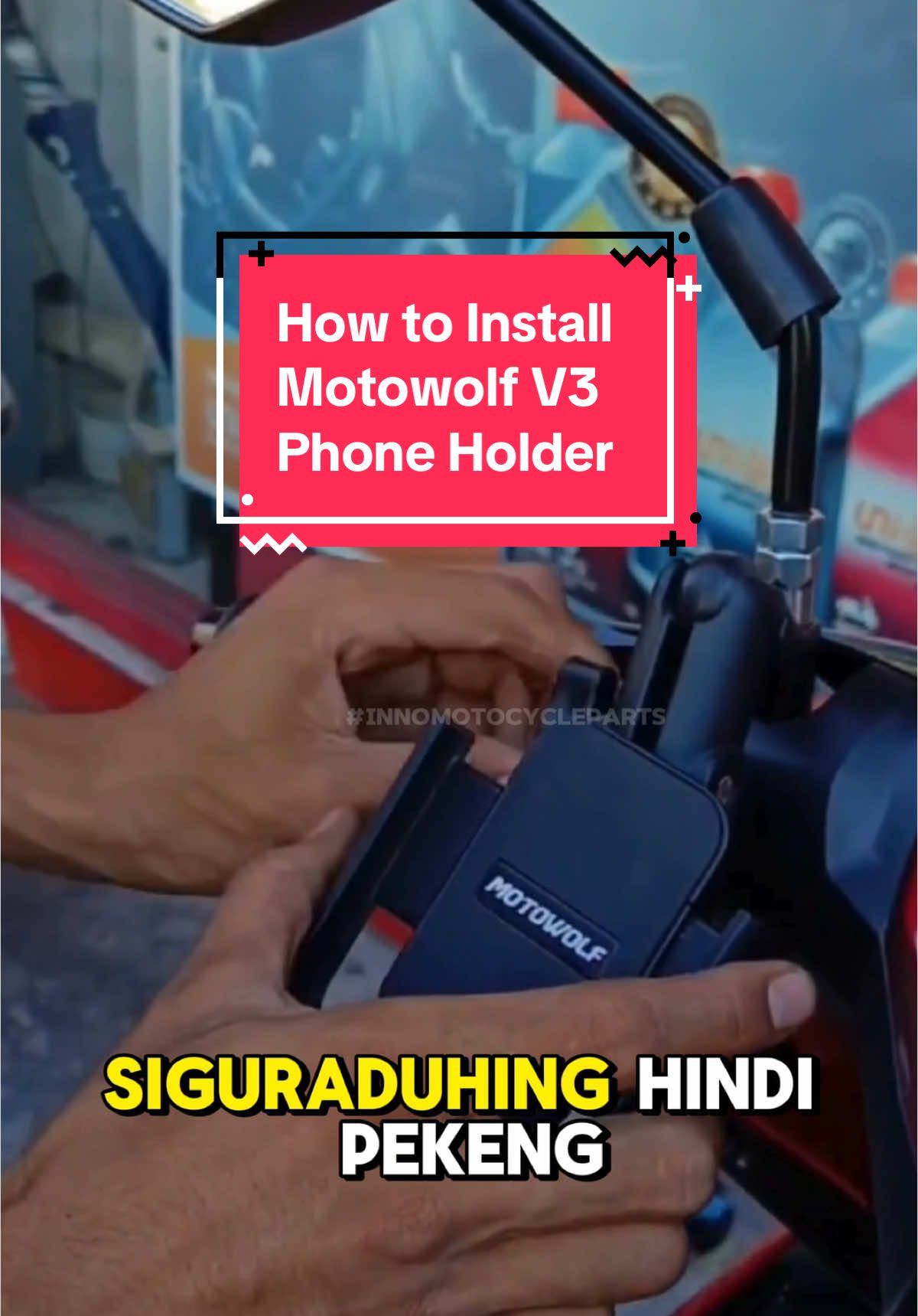 Motowolf V3 Cell Phone Holder ang pinaka sikat ngayon na motorcycle cp holder. Mag ingat lang po tayo dahil nga sikat, ay pine peke. Dito tayo sa sigurado. #motowolf  #motowolfcpholder #motowolfv3 #motorcyclephoneholder #innomotocycleparts #stowph 