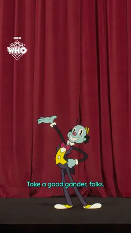he's my sweet cheese my goodtime boy... he's mr ring a ding! here's an early look at #doctorwho: lux #alancumming #ncutigatwa #animation #getbelindahome #timeandspace