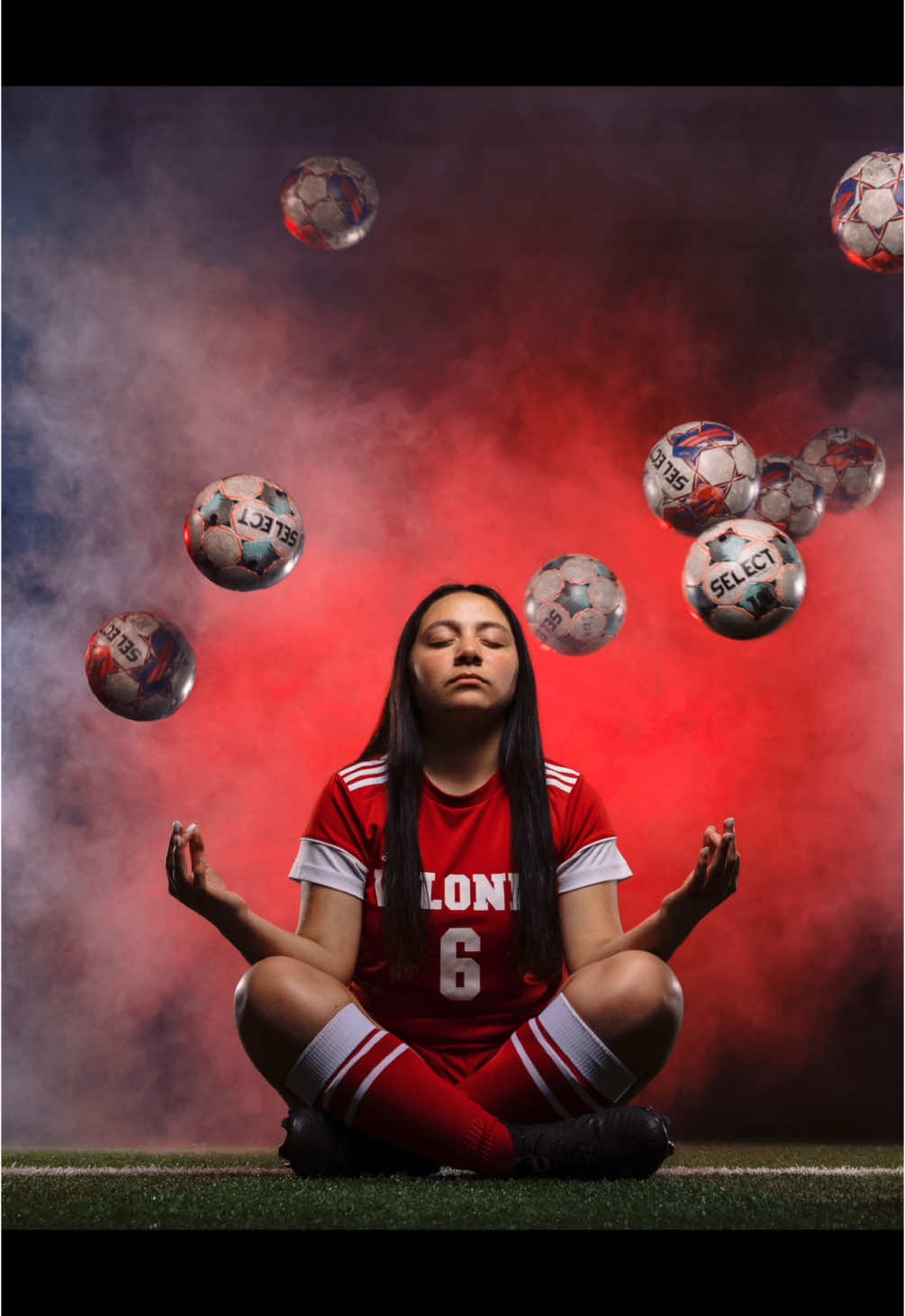Vilonia girls soccer media day!  Was that a goat?! #sportsphotographer #nikoncreators 