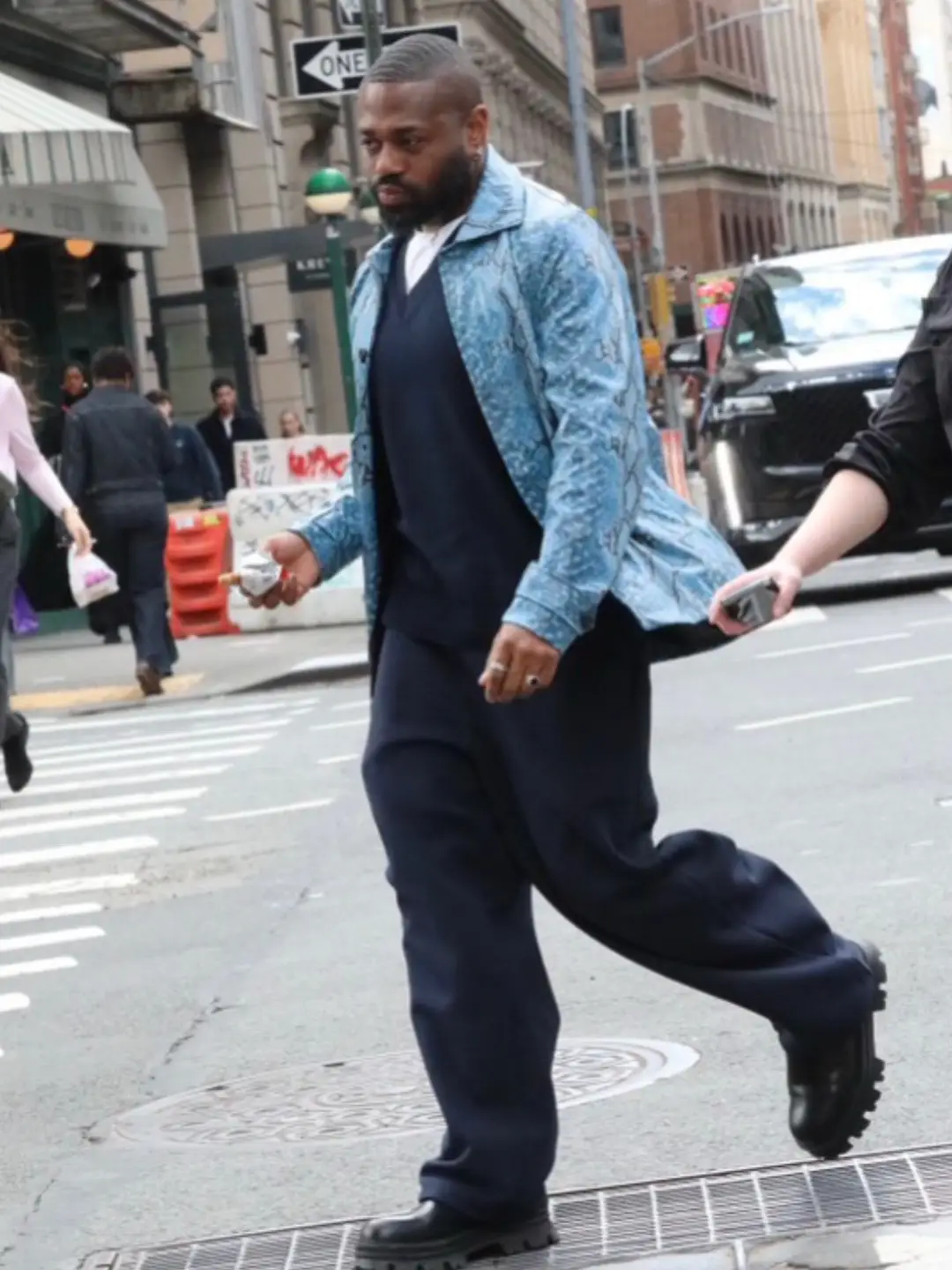I got caught and shot in an a #StreetStyle blog.  #fashion #fashiontiktok #fyp #sohonyc 