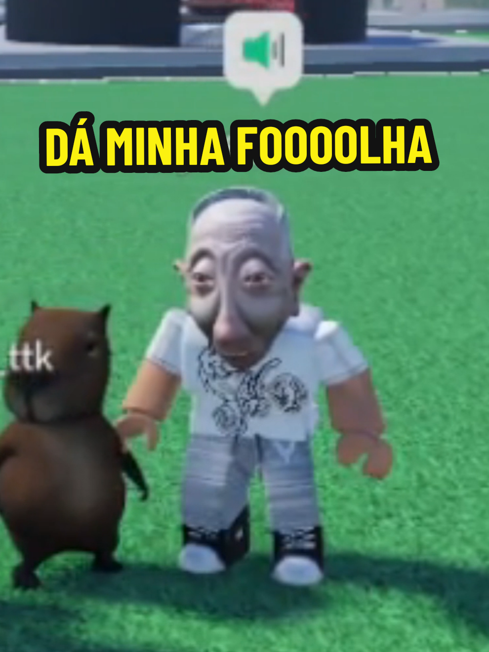 DÁ MINHA FOLHA 🤣 @𝙎𝙝𝙤𝙤𝙩𝙖 @cafota_ttk @KayOficialttk  #roblox #memesbr #engraçado #micup #fyp 