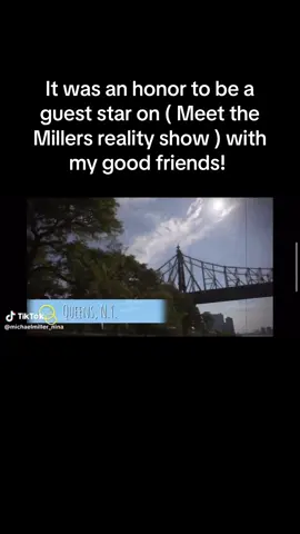 it was an honor to be a guest star on meet the Miller ‘s reality show with my good friends Michael and Nina for more information. Go follow. @@michaelmiller_nina ##realitytv  ##netgeo ##tvsitcoms