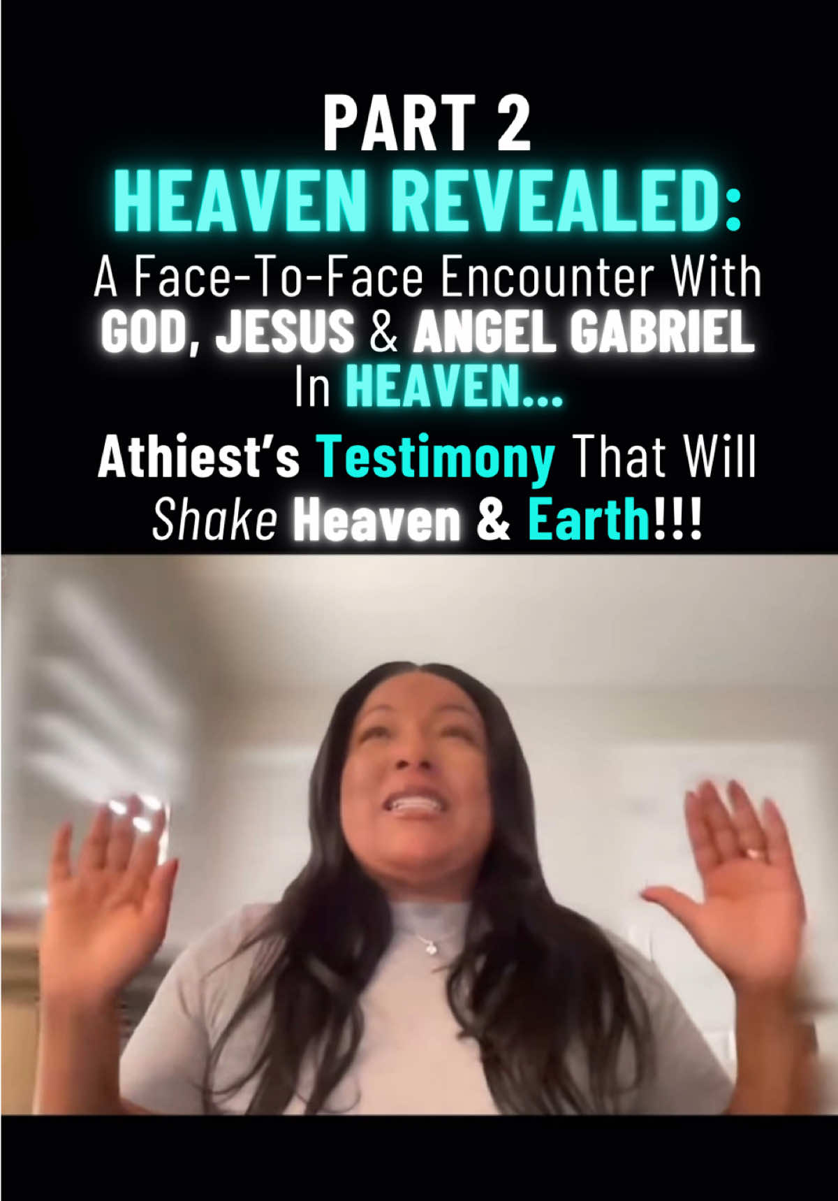 Replying to @drjavare Part 2 of this woman’s incredible testimony of visiting Heaven - where she had an encounter with God, Jesus & Angel Gabriel! This part is all about love, forgiveness, grace and mercy. God is so good! #christiantiktok #godisgood #jesuslovesyou #heaven #afterlife  Credit: Touching the Afterlife 
