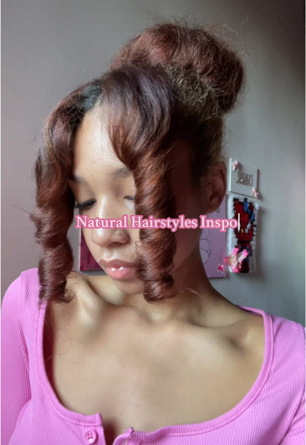 #pr3ttyp1nkprincess #naturalhair #naturalhairstyles #hairtok #fyp #hairinspo #hairstyleinspo 