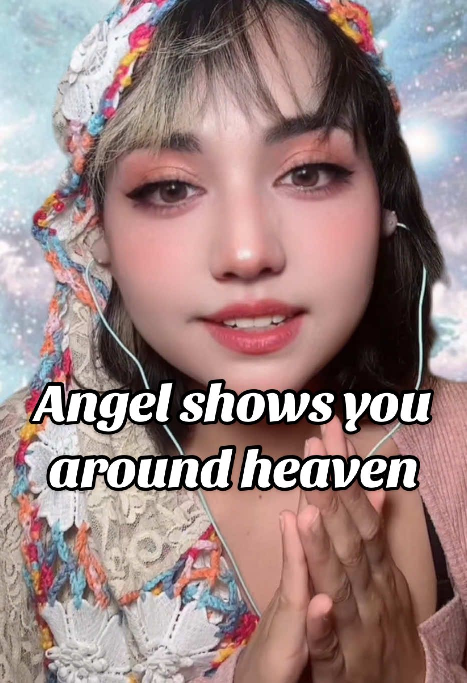 ASMR- Angel shows you around heaven. Soft spoken. #asmr #softspoken #angelic #angel #divine #heaven