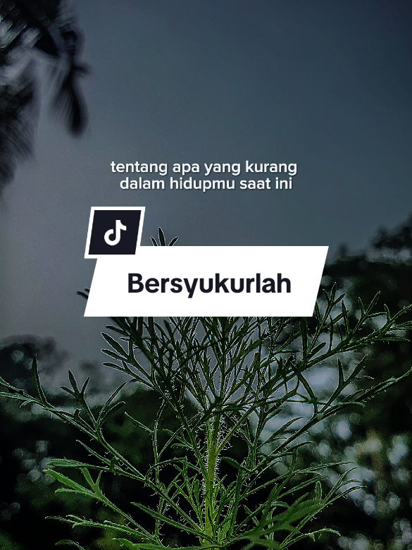 Bersyukurlah apa yang kita punya hari ini #CapCut #bersyukur #tranding #viral #fypシ゚ #fyp #storywa #story #status #quotes #quotestory #motivasihidup #katakata #nasehat #kehidupan #nasehatkehidupan 