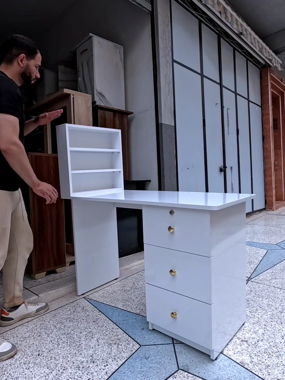 رفوف جانبية مفتوحة عملية وعصرية #mdf #woodworking #DIY #bouya_bois #carpentry #tools #trendingshorts
