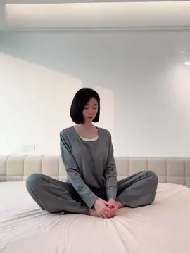 5 minutes of slow, sensual yoga to connect body and mind — graceful movements, deep breaths, and powerful energy.