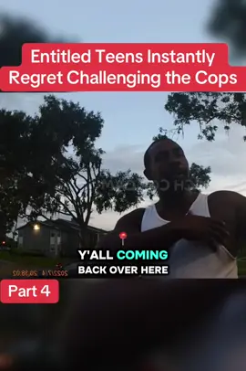 Entitled Teens Instantly Regret Challenging the Cops #cops #police #copsusa🚔🇺🇸 #policeofficer #foryou 