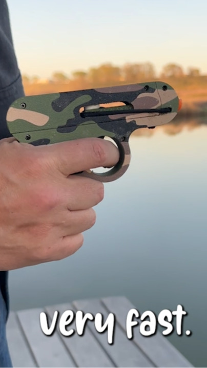 I invented this candy gun.