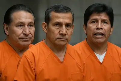 Cuando tus ex loquillos terminan bailando juntos… pero en prisión. ¡PresiFest 2025 comienza en la celda 7! Hashtags sugeridos: #PedroCastillo #OllantaHumala #AlejandroToledo #PrisiónFest #TikTokPerú #Humala #Castillo #Expresidentes #JailhouseRock #Justicia #PerúNews  @DoMath Store 📦📢📱 