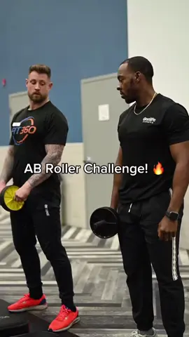 AB Roller Challenge 🔥(Advanced) Grab a partner and get it done!  -Treadmill Plank Rollouts ✅ -Treadmill Mountain Climber Rollouts ✅ -Treadmill Inchworm Rollouts ✅  #abchallenge #abworkout #abs #core #corechallenge #corestrength #Fitness #gym 