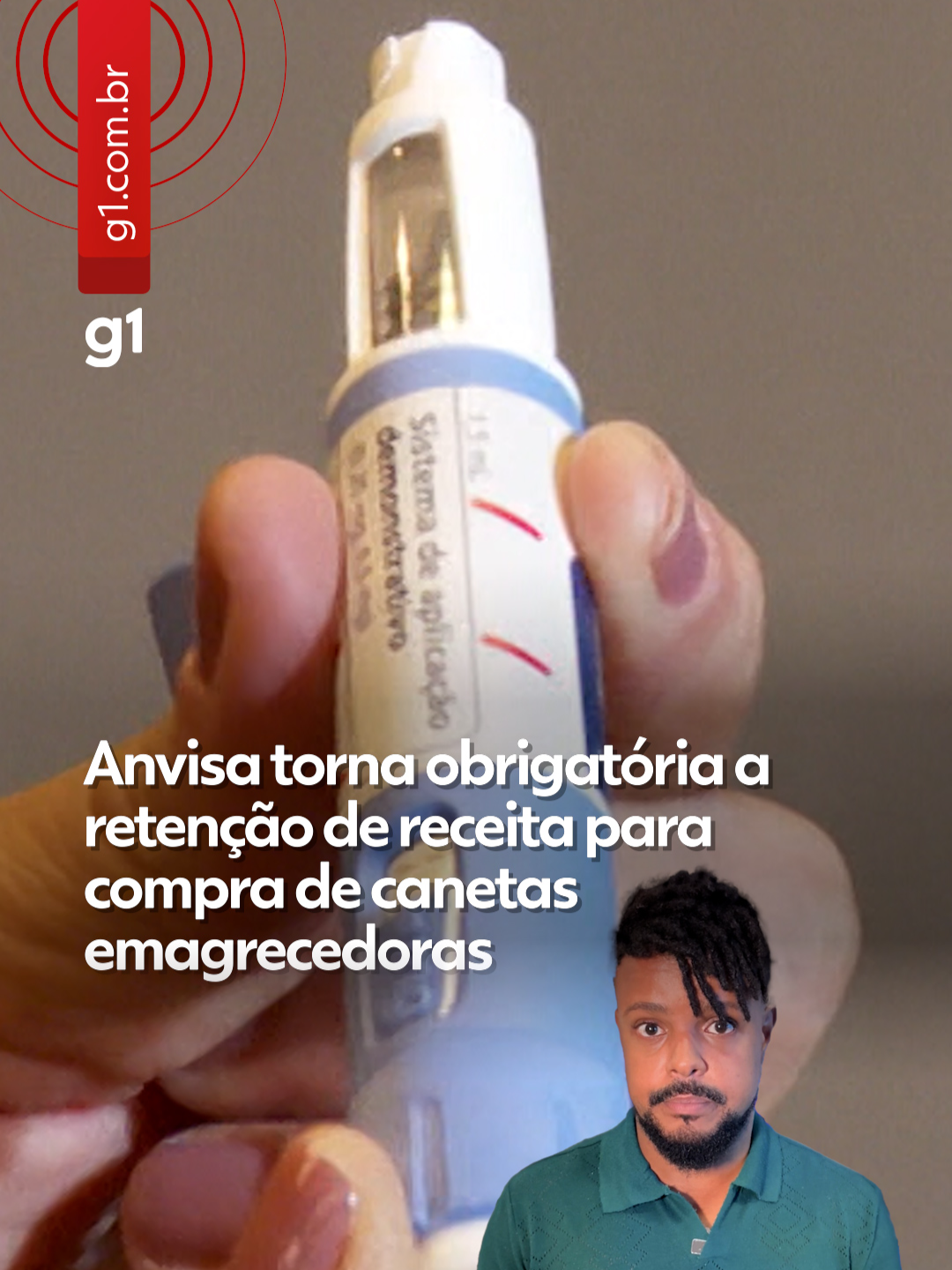 Canetas emagrecedoras - A Agência Nacional de Vigilância Sanitária (Anvisa) decidiu nesta quarta-feira (16) que será obrigatória a retenção de receita médica para venda de medicamentos como Ozempic, Wegovy, Saxenda. Mounjaro e similares, que são usados para o emagrecimento. A decisão passará a ter valor 60 dias após a publicação no Diário Oficial da União (DOU), como uma alteração na Resolução da Diretoria Colegiada (RDC) 471/2021, que dispõe, entre outras coisas, sobre a prescrição e controle de medicamentos. Atualmente, esta categoria de medicamentos classificada com a tarja vermelha só deveria ser comercializada com a apresentação da receita. Na prática, é comum que ela não seja exigida e, por isso, clientes sem o documento conseguem comprar os medicamentos. Entenda como vai funcionar em 'leia o artigo'. #g1 #medicamento #canetas #Ozempic #Wegovy #Saxenda #anvisa #tiktoknotícias #g1saúde