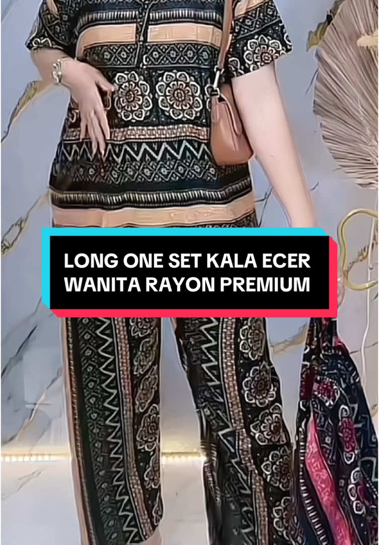 LONG ONE SET KALA ECER WANITA RAYON PREMIUM BUSUI FRIENDLY #oneset #onesetmurah #onesetrayon #onesetbusui #onesetmotif 
