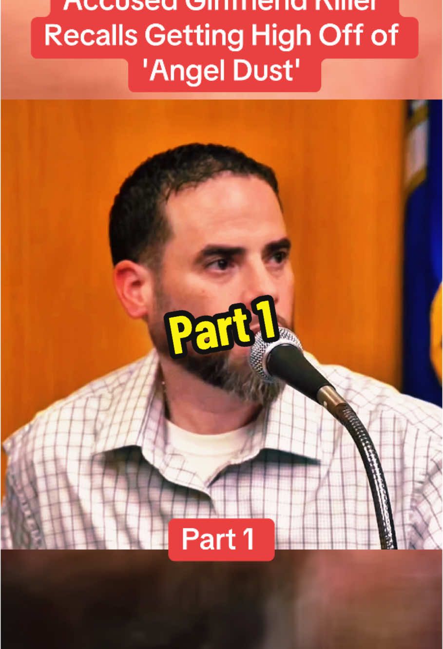 Accused Girlfriend Killer Recalls Getting High Off of 'Angel Dust'. Part 1 #cops #copsoftiktok #police #crime #arrested #bodycam #fyp #viralvideos 