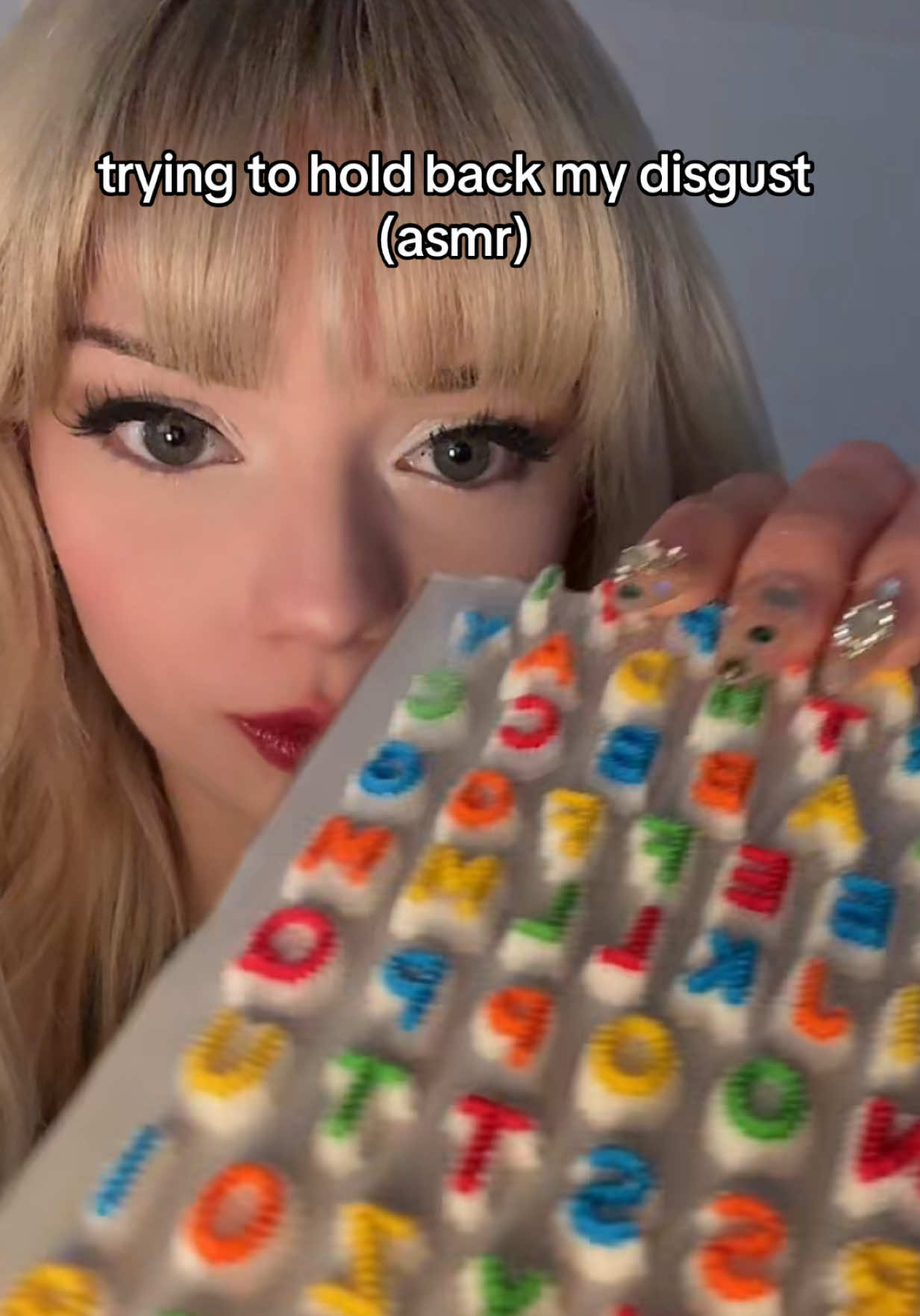 I vividly remember these little letters on my dads big white cake one year. #asmr #fyp #asmrsounds 