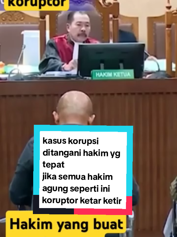 Kalau semua hakim agung seperti ini koruptor ketar ketir deh #fyp #fypage #fyppppppppppppppppppppppp #fypシ゚ #fypシ゚ #fypp #fypdong #fyppp #fypシ゚viral🖤tiktok #fypツ #fypppppppppppppp 