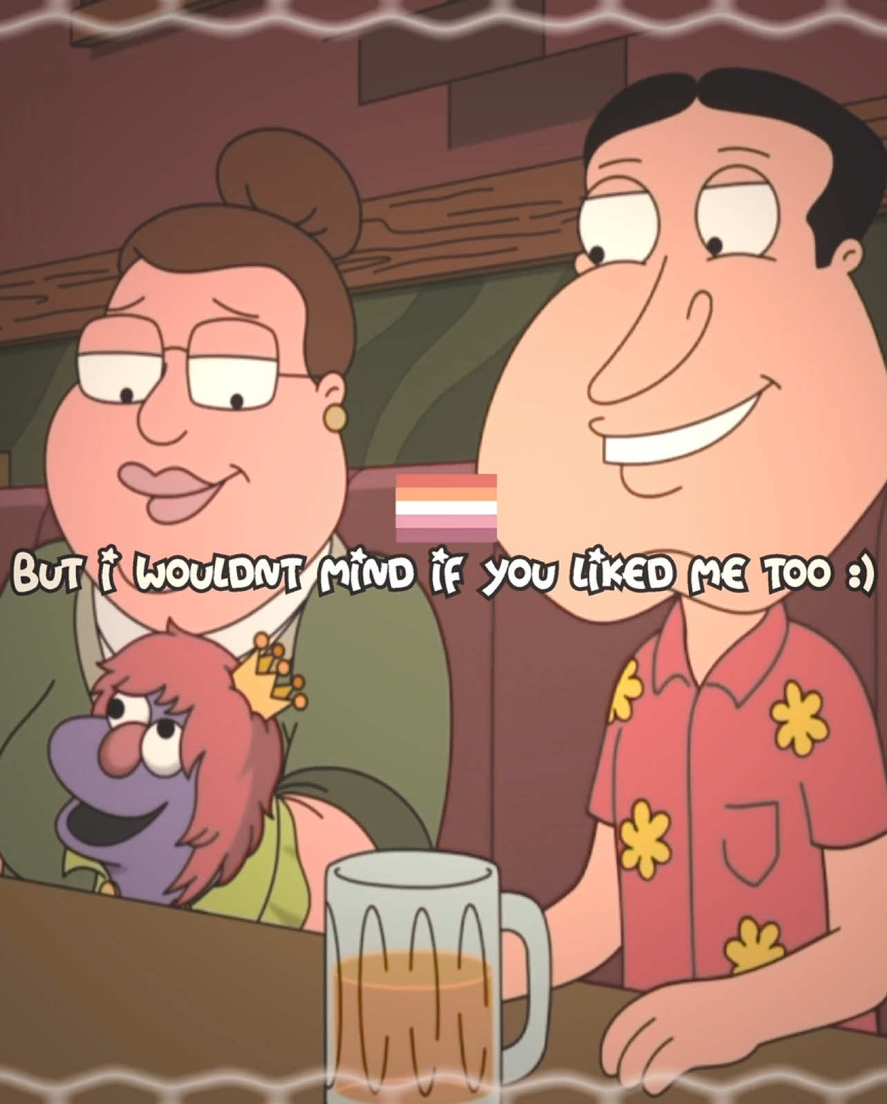 someone in the studio was cooking i see #quagmire #wlw #familyguy #sapphic #ellefamilyguy #familyguyedit #edit #hc 